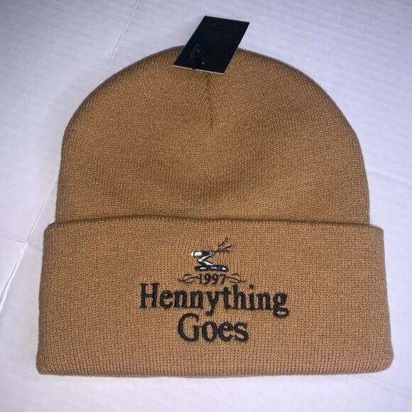 FIELD GRADE Hennything Goes Beanie. Wheat - Picture 1 of 11